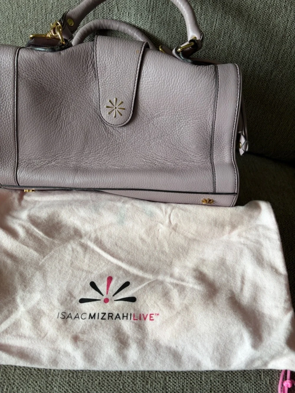 Isaac Mizrahi structured pebbled